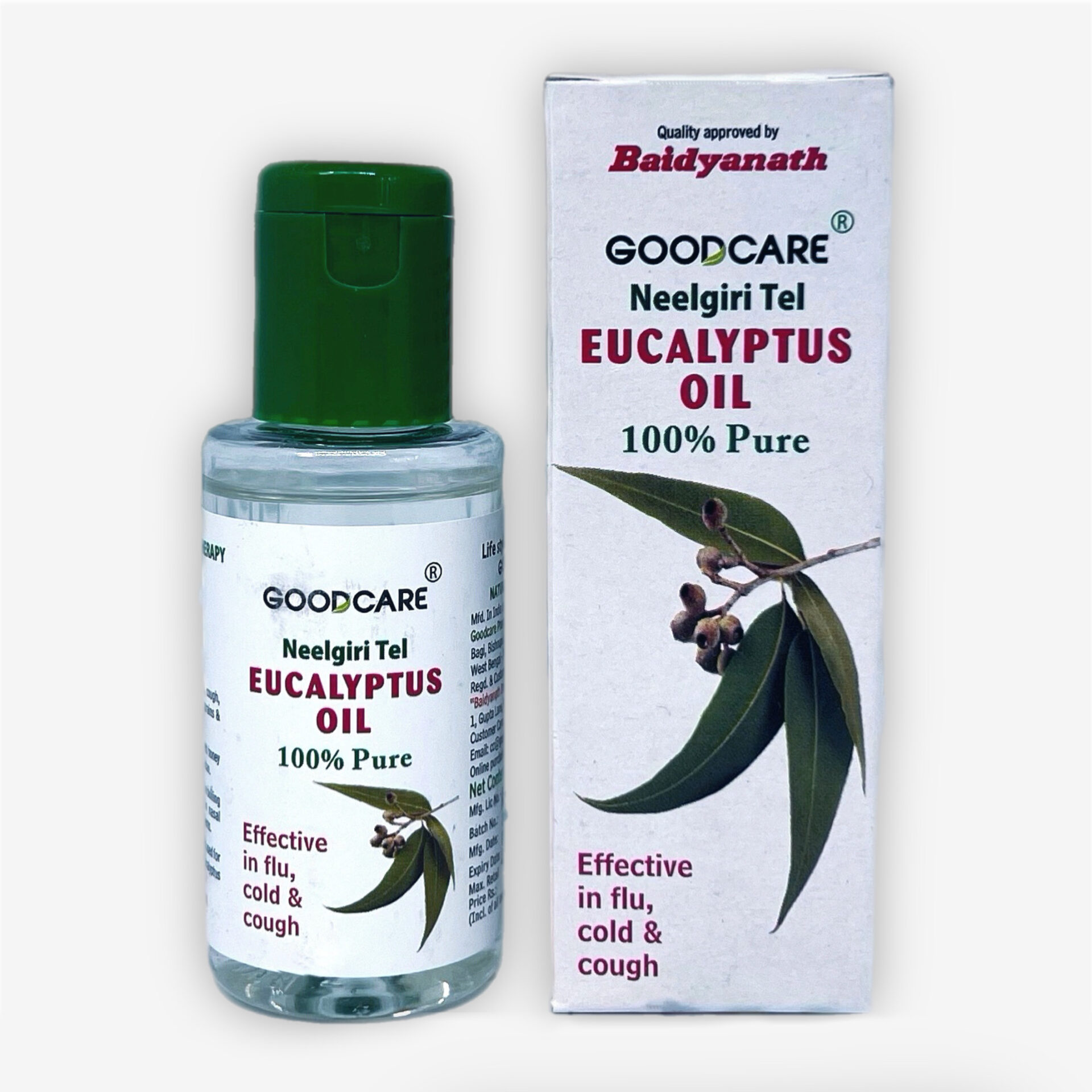 Eucalyptus oil Neelgiri Baidyanath Goodcare (Евкаліптова олія) 50 ml.